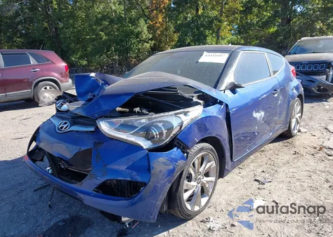 2017 Hyundai Veloster from USA, damaged, VIN KMHTC6AD4HU321421